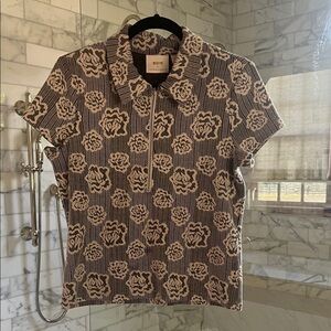 Maeve print shirt